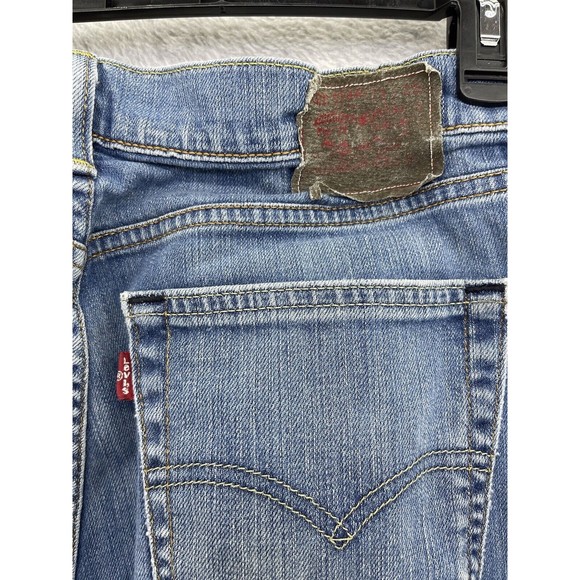 Levi's Men's Medium Wash Blue Denim Jeans Size 32x32 Tapered - Picture 8 of 12